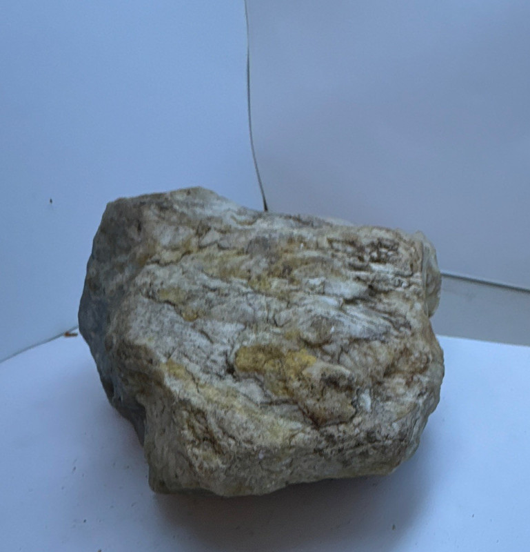 4.8 lbs Large Rough White /blue Rock/Mineral Specimen Natural Stone Display