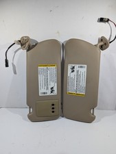 2007-2009 Cadillac Srx Sun Visor Set Left Right Driver Passenger Homelink Oem