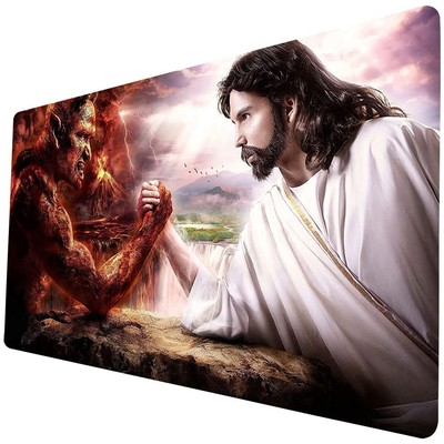 MTG Playmat - 24 x 14 Inches, Smooth Rubber Surface for MTG DTCG CCG RPG Trad...