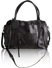Women's Large Tote Bag City Tote Bag Purse with Zipper Women Vegan Leather Ho...