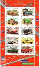 france.bloc 63 de 2003.véhicules utilitaires et grande échelle.neuf