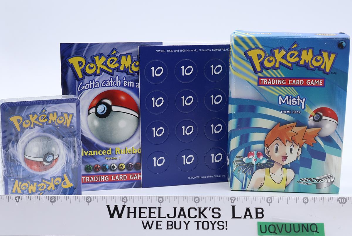 Misty Theme Deck カスミ　英語　デッキ　未開封 Pokemon Trading Card Game Misty Theme Deck Opened SEALED CARDS | eBay