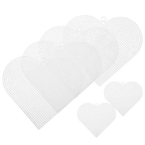  6 Pcs Plastic Canvas Mesh Sheets Fabric for Sewing Crochet Meshes - Zdjęcie 3 z 12