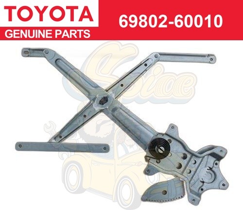 69802-60010 Toyota OEM Genuine REGULATOR SUB-ASSY, FRONT DOOR