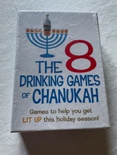 The 8 Drinking Games Of Chanukah Party Card Game By Kheper Games