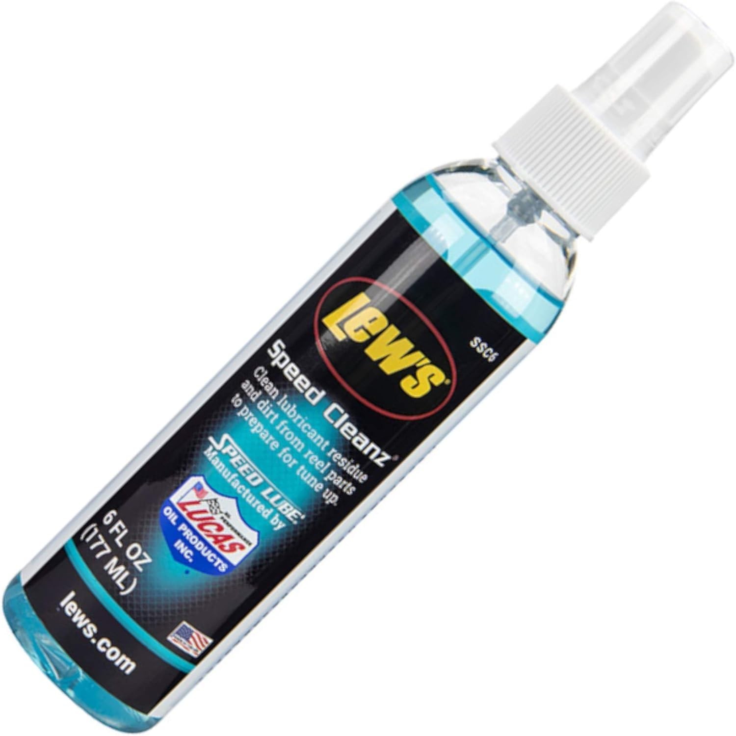 (SSC6) Speed Cleanz Reel Cleaner, 6-Ounce, Gentle Cleanser f