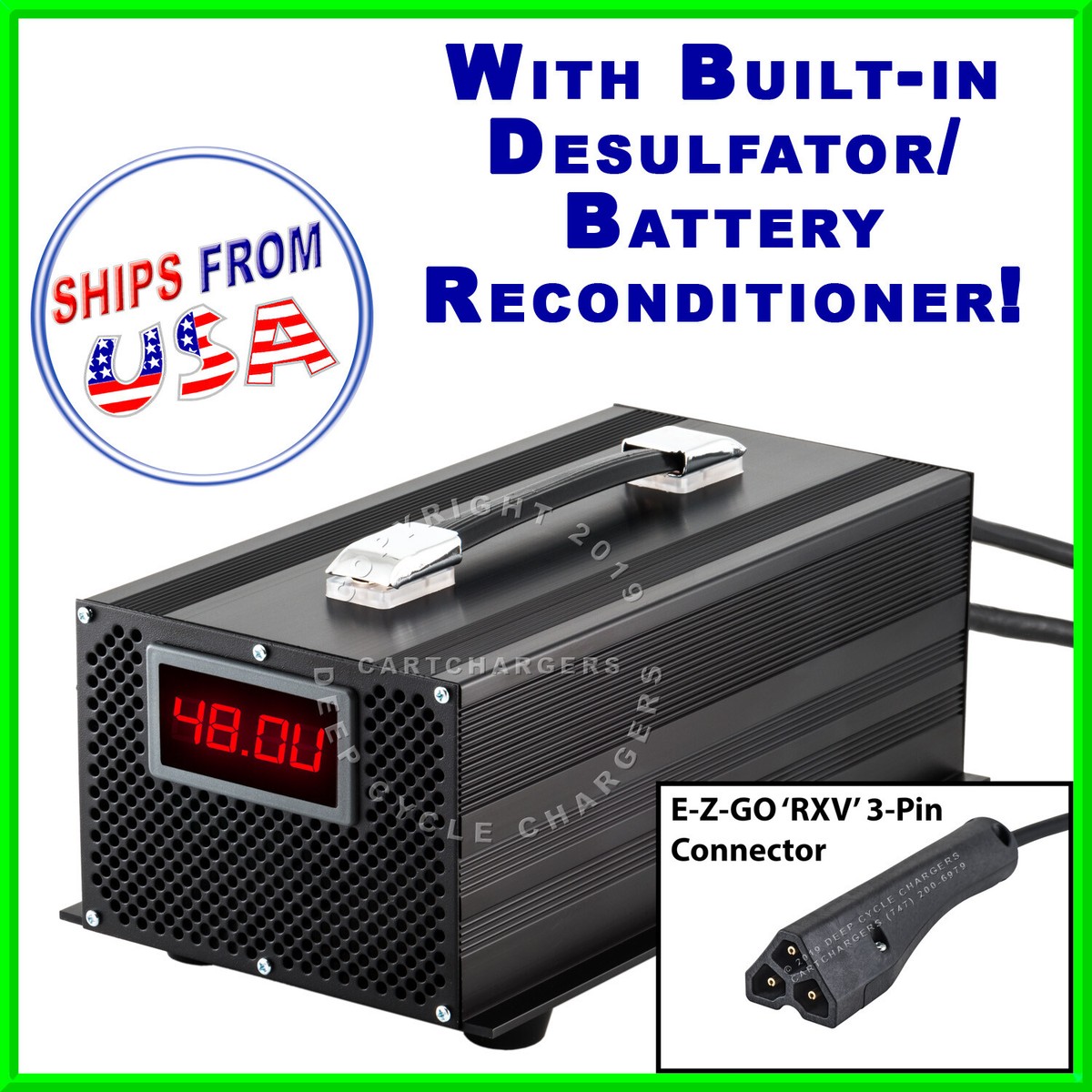 Columbia Par Car Charger Quiq Charger Lights Columbia Par Car Golf