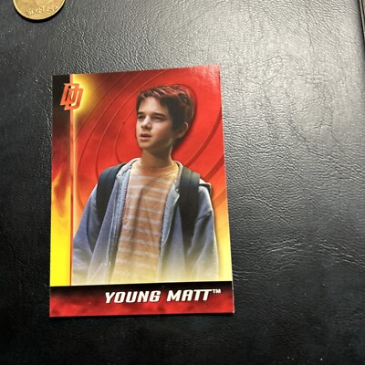 Jb2d Marvel Daredevil 2003 Topps #12 Young Matt Scott Terra