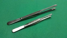 2 Russian Tissue Forceps Tweezer 8"+ 6'' surgical Veterinary  Instruments