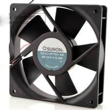 SUNON KD1212PTS1-6A 12V 5.4W 12CM 12025 2-wire High-speed Cooling Fan