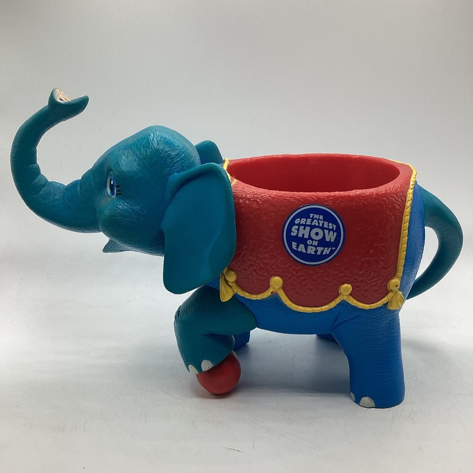 Barnum and Bailey Circus Greatest Show On Earth Blue Elephant Cup Mug