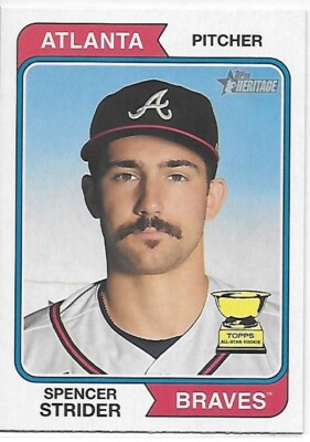 2023 Heritage Baseball Spencer Strider RC Braves