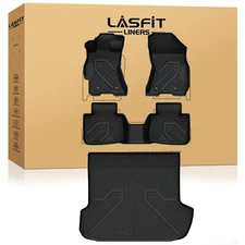 LASFIT Floor Mats & Cargo Mat for Subaru Outback 2015 2016 2017 2018 2019 Custom