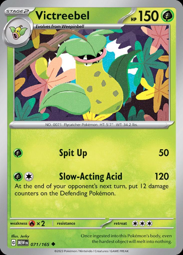 Pokemon Victreebel (71/210) 151 LP
