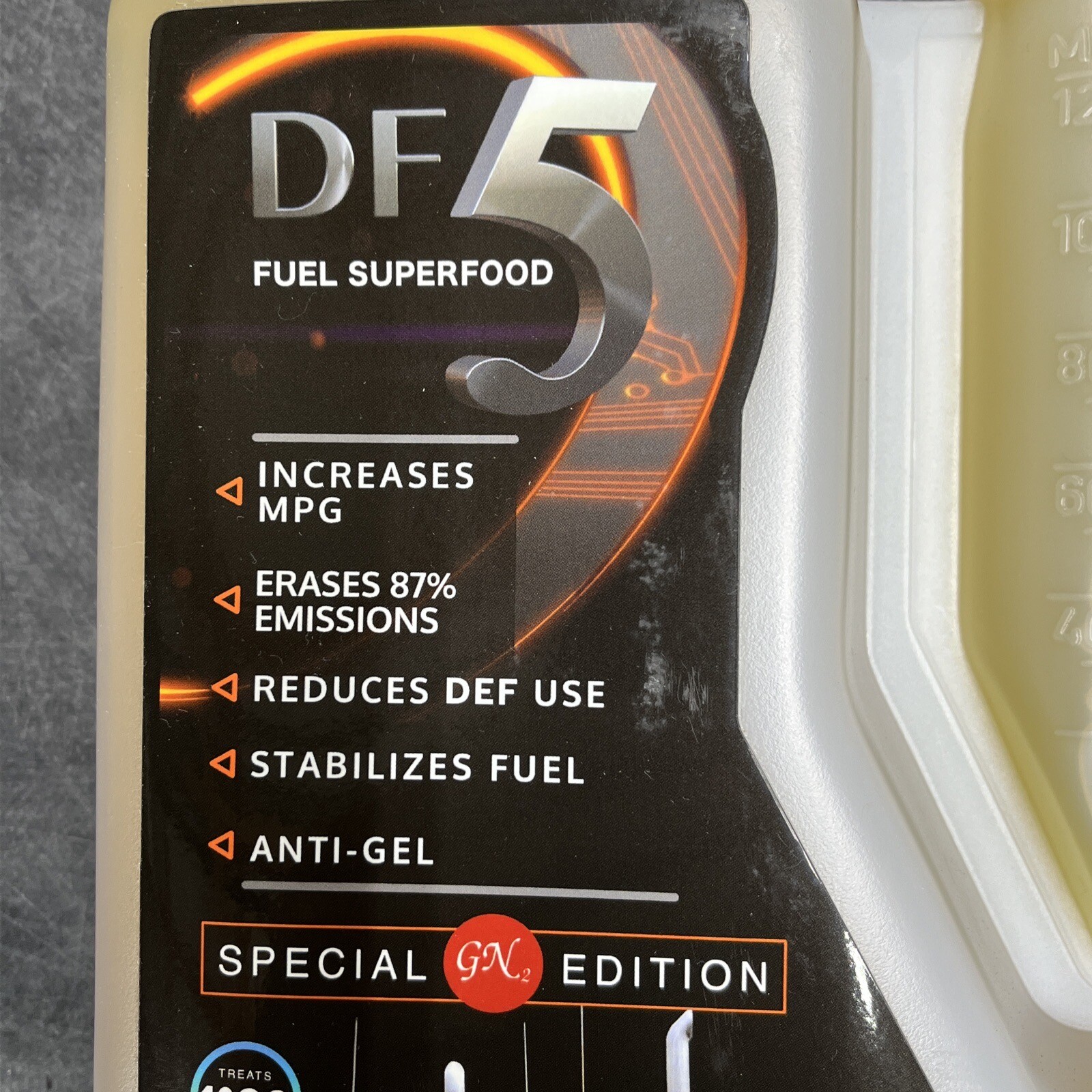 DF5 Fuel Superfood 72oz Bottle Fuel Treatment Diesel/Petrol Reduces DEF