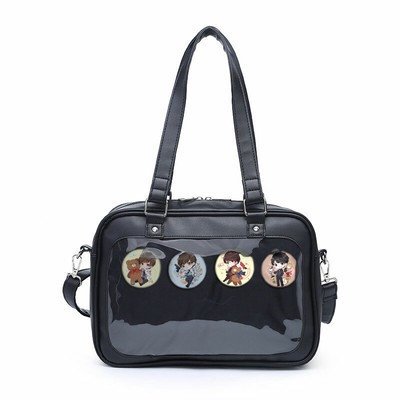 Japanese Mori Girl Uniform Handbag Shoulder Student PU Leather Messenger Ita Bag