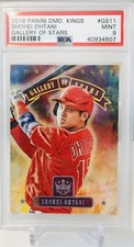 2018 Panini Diamond Kings Shohei Ohtani “Gallery of Stars” PSA 9