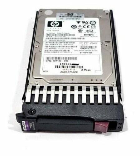 HP 72Gb 518216-001 15K RPM SAS 6Gbps 2.5" Dual Port HDD EH0072FARWC 512545-B21 - Picture 2 of 2