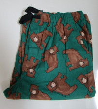 Peter Alexander Men's Cosy Bear Long Flannelette Pyjama Pants Size L
