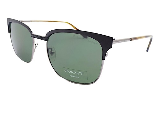 NWT Gant GS7020MTO Havana Square 56mm Sunglasses GANT GS 7020 7020 MTO-2 Brown Havana Mirror Plastic  main image 2