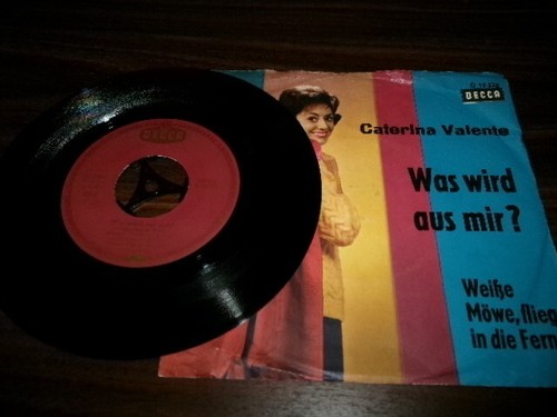 Vintage 1962 Vinyl -Caterina Valente~ Was Wird Aus Mir?~ #D19320~ VG