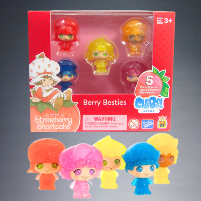 LOYAL SUBJECTS STRAWBERRY SHORTCAKE BERRY BESTIES CHEEBEE MINIS SDCC EXCLUSIVE