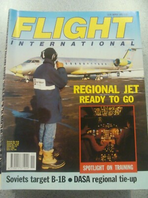 FLIGHT INTERNATIONAL - Soviets target B-1B - Regional Jet ready to go -13/3/1991