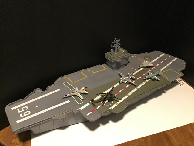 diecast aircraft carrier