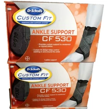 Set of 2 - Dr. Scholl's Custom Fit Ankle Support CF 530 Provides Custom Support