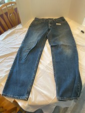 VTG 90s Levi's Mens 550 Relaxed Jeans 34 x 32 Blue Red Tab Made in USA L K 1