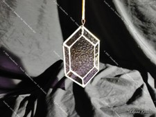 Purple Ripple Gem - Inspired by Rupee, 8bit Retro Arcade StainedGlass Zelda Link