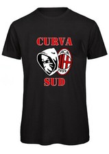 Tshirt  MILAN CURVA SUD ULTRAS maglia Personalizzata TIFOSI  fan calcio