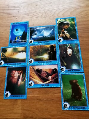 E. T. The Extra Terrestrial Trading Card Set of 87 Cards (Topps 1982)