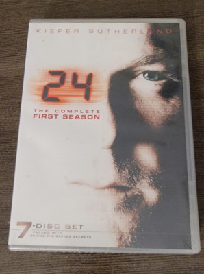 24 - Season 1 DVD 2001 6-Disc Set Collector's Edition Kiefer Southerland - NEW
