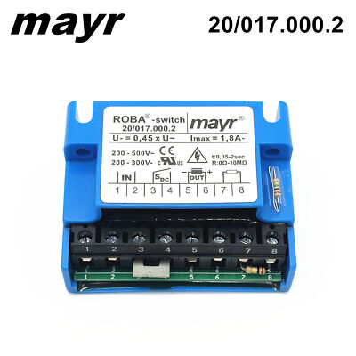 mayr ROBA-switch 20/017.000.2 200-500V 200-300V 1,8A Brake Rectifier module
