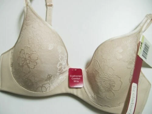 Brasieres y Floral Liz Claiborne Bra Sets para Mujeres