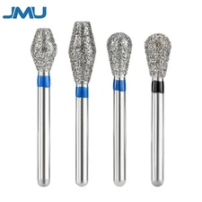 Dental Diamond Burs Barrel FG Medium Grit/ Super Coarse 5-50Pcs