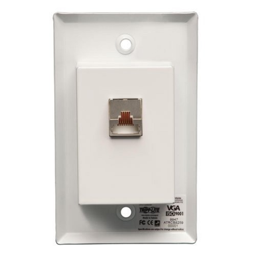 Tripp Lite VGA with Audio over Cat5 / Cat6 Extender, Wallplate (B132-100A-WP-1) - Picture 3 of 6