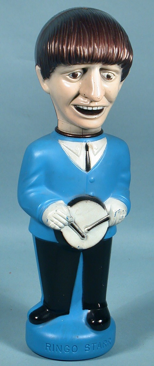 1965 The Beatles Ringo Starr Soaky Figural Soap Container Toy Nems