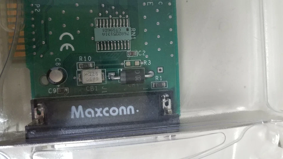 Maxconn Adaptec AVA-1502 S8 16-bit ISA 25-pin SCSI Controller Card 927906-00 - Image 3 of 4