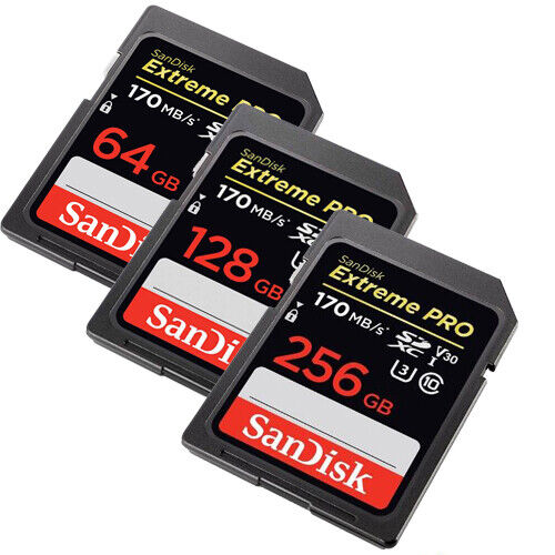 32GB 64GB 128GB 256GB Micro SD Memory Card + Adapter up to 200MB/s