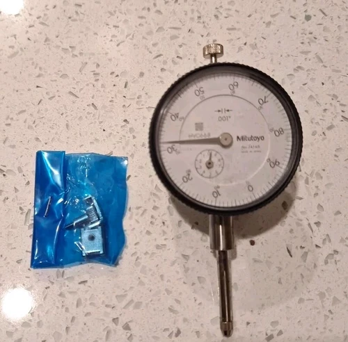 Mitutoyo 2416S Dial Indicator 0-1" Range, 0.001" Grad