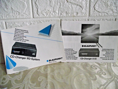 Bedienungsanleitung für Blaupunkt CD Changer(10fach Wechsler) M2 System und A03