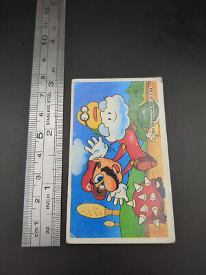 MARIO Spiny Lakitu SUPER MARIO BROS Card Menko 1985 Nintendo