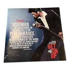 Get On Up FYC 2014 Gorgeous color promo book Chadwick Boseman as James Brown