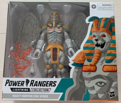 KING SPHINX Mighty Morphin Power Rangers Lightning 6'' Deluxe Figure Hasbro 2021