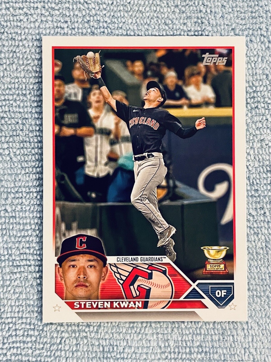 スポーツ選手 MLB - Topps road to opening day Steven Kwan Topps】 Road To Opening Day Steven Kwan