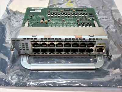 CISCO NME-16ES-1G-P  16-Port 10/100mbps  1x 1Gbps  Switch Module ios-15.0 TESTED