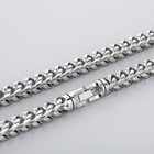 10mm 26'' Mens Stainless Steel Large Punk Solid Braided knit Chain Necklace Huge