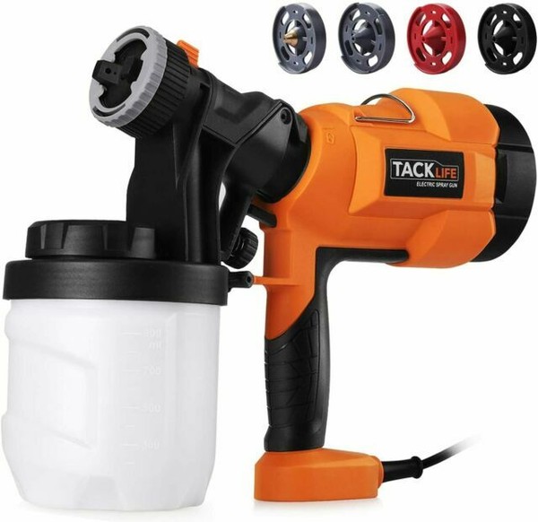 REXBETI High Power Paint Sprayer 1000ml/min HVLP Home Electric Spray